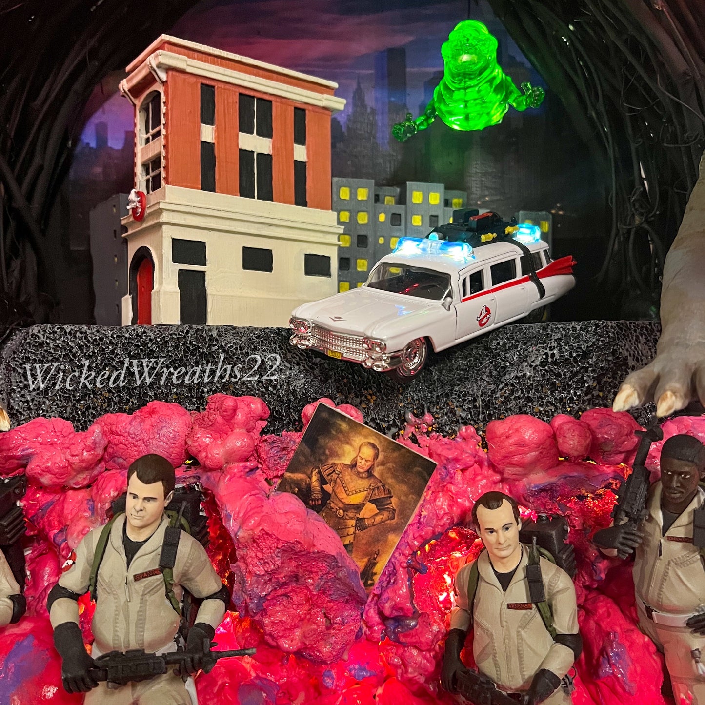 Ghostbusters wreath