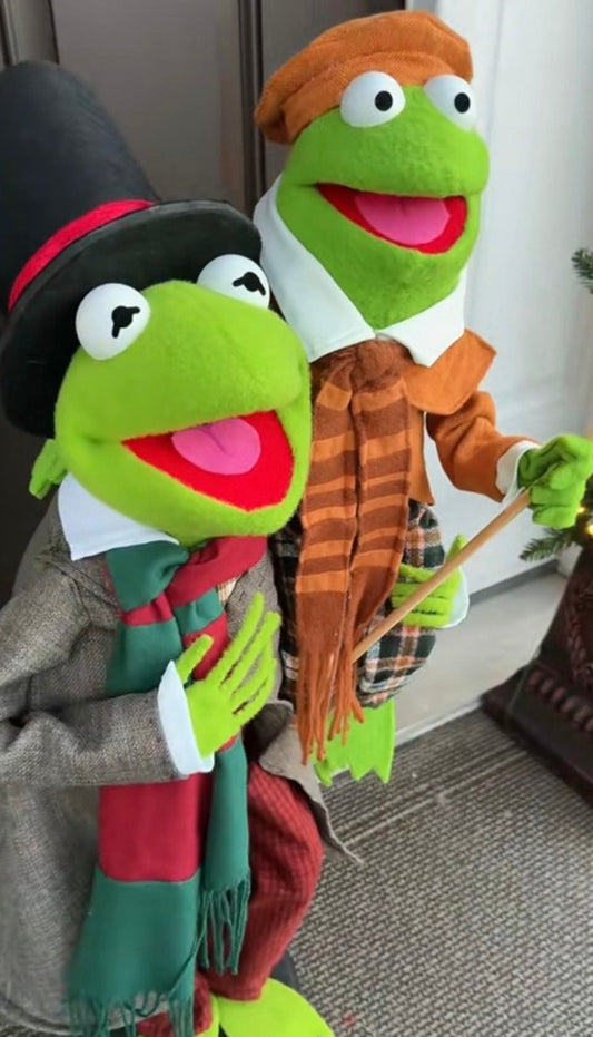 Kermit & Robin – Handcrafted Character Puppets
