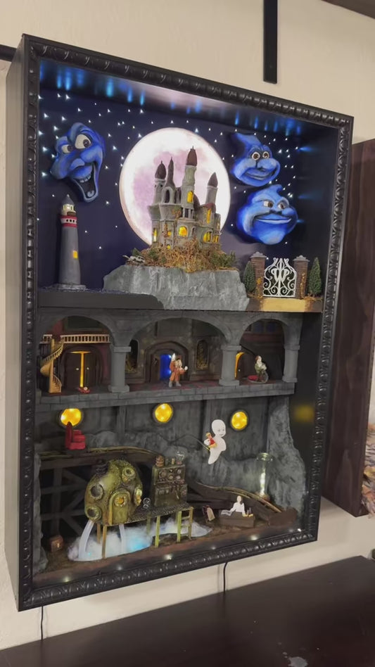 Multi-Layer Sculptural Diorama – Casper